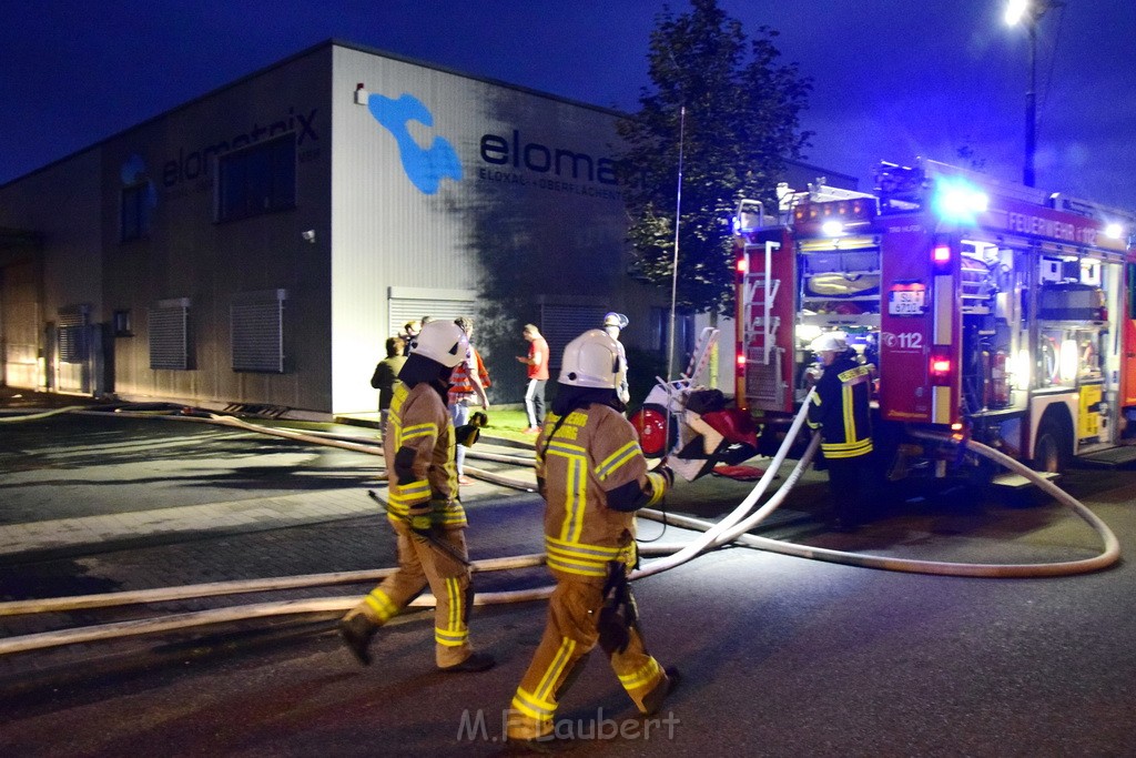 Grossbrand Halle Troisdorf Kriegsdorf Junkersring P462.JPG - Miklos Laubert